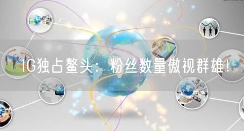 IG独占鳌头:粉丝数量傲视群雄!