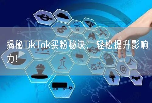 揭秘TikTok买粉秘诀,轻松提升影响力!