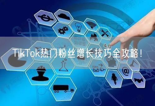 TikTok热门粉丝增长技巧全攻略！