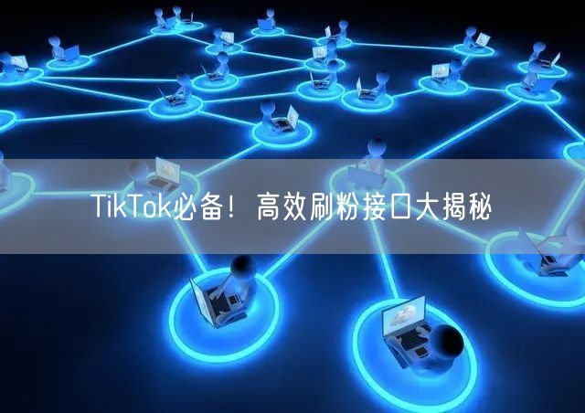 TikTok必备！高效刷粉接口大揭秘