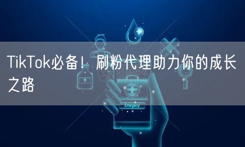 TikTok必备！刷粉代理助力你的成长之路