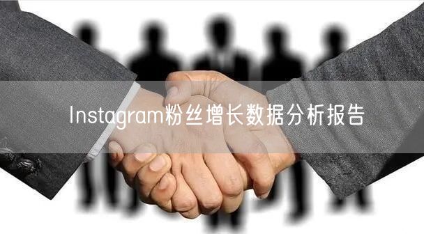 Instagram粉丝增长数据分析报告