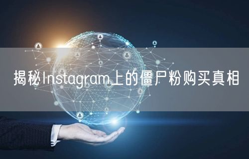 揭秘Instagram上的僵尸粉购买真相