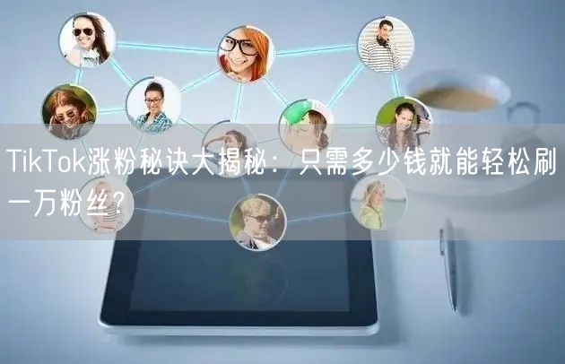 TikTok涨粉秘诀大揭秘:只需多少钱就能轻松刷一万粉丝?