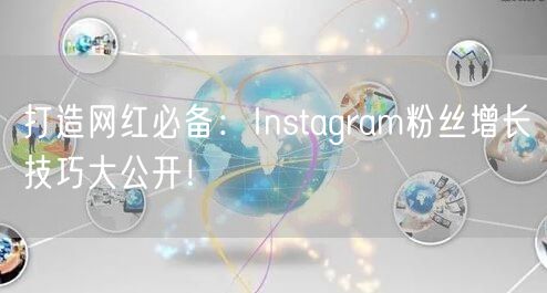 打造网红必备:Instagram粉丝增长技巧大公开!