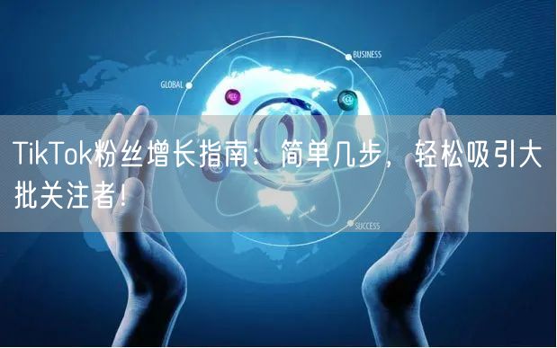TikTok粉丝增长指南:简单几步,轻松吸引大批关注者!