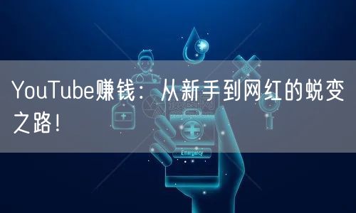 YouTube赚钱:从新手到网红的蜕变之路!