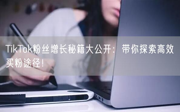 TikTok粉丝增长秘籍大公开:带你探索高效买粉途径!