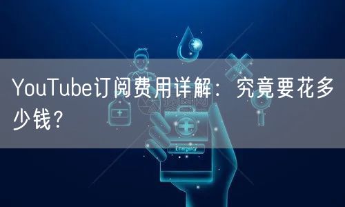 YouTube订阅费用详解：究竟要花多少钱？