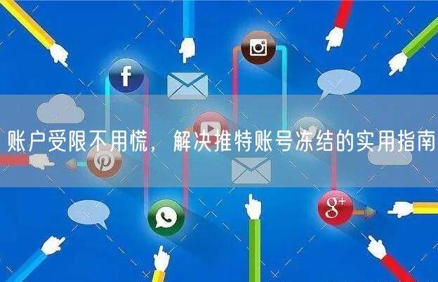 账户受限不用慌，解决推特账号冻结的实用指南