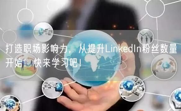 打造职场影响力，从提升LinkedIn粉丝数量开始！快来学习吧！